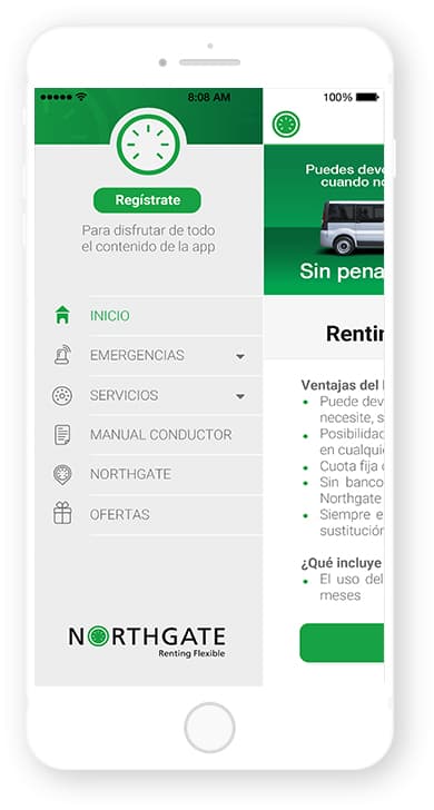 Northgate, app desarrollada por Cuatroochenta